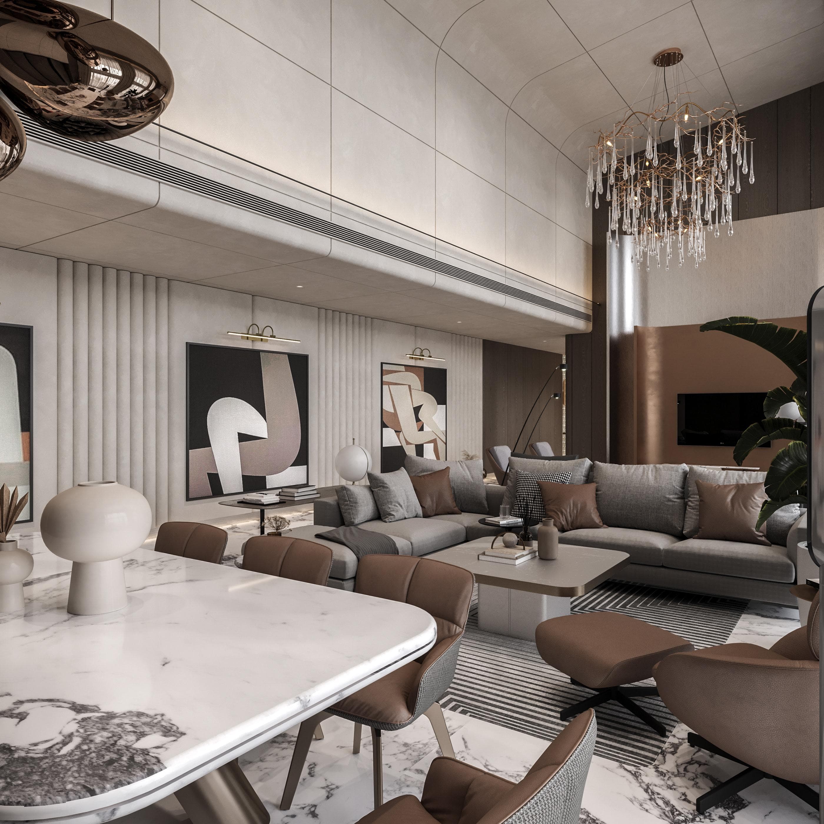 Design-forward office with open spaces