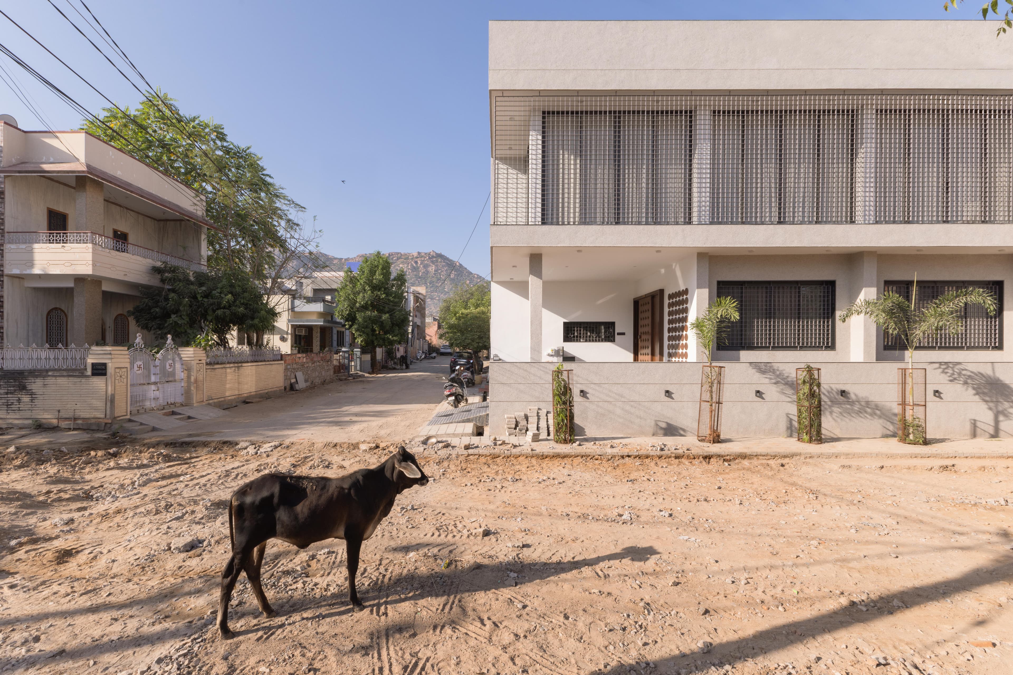 Wooden paneled wall with signage