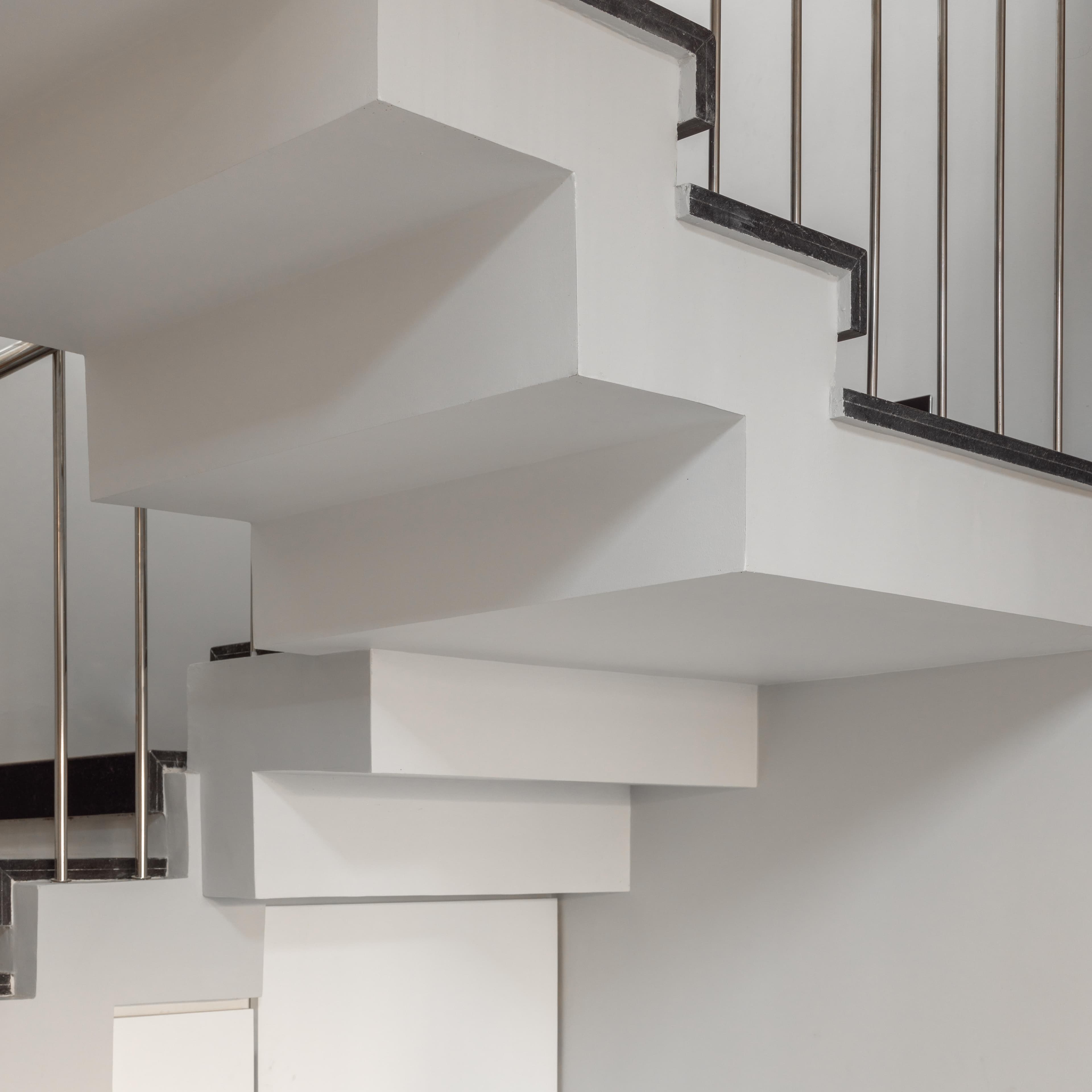 Work desks with modern decor and lighting