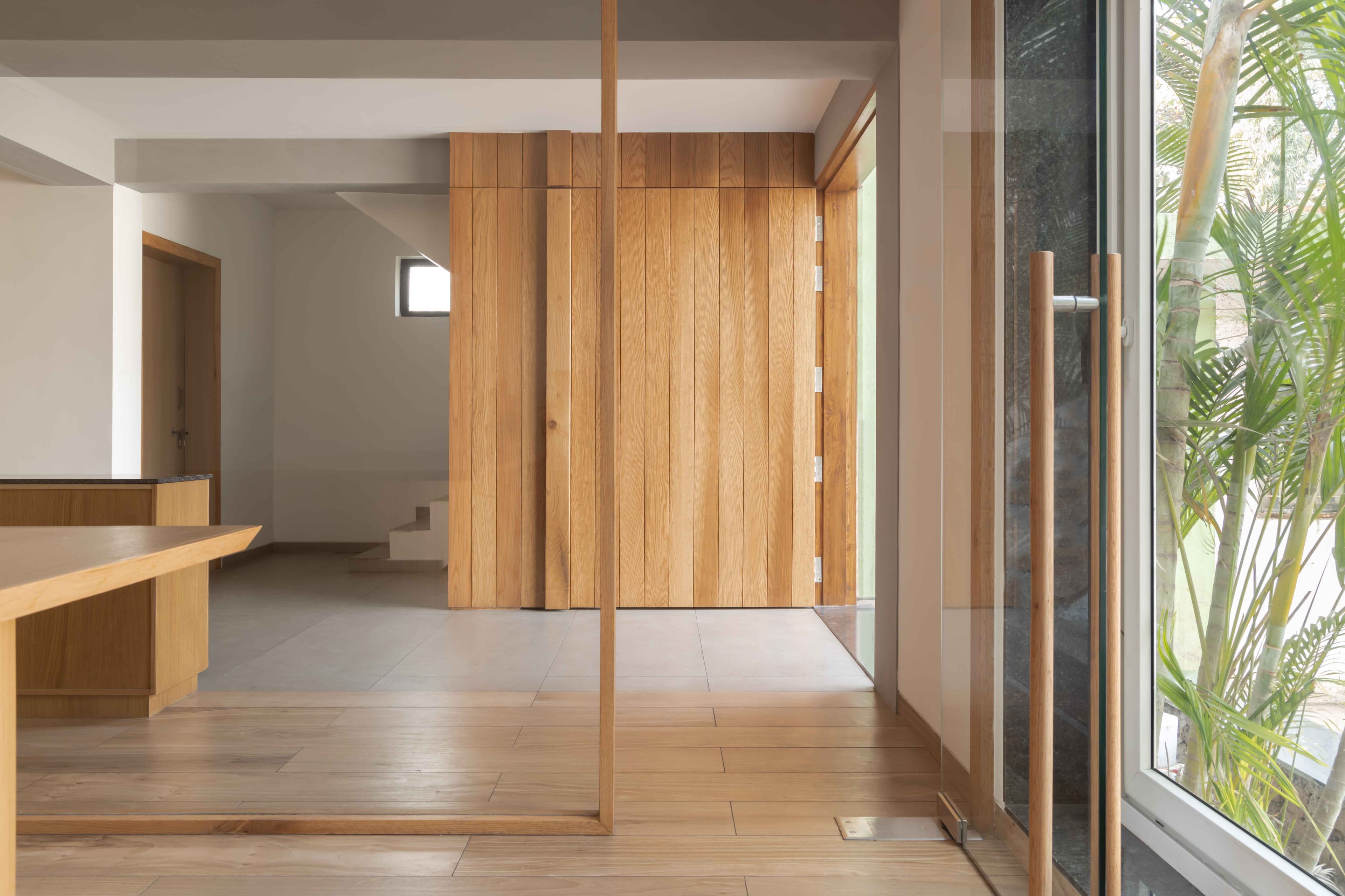 Bright office space with natural light