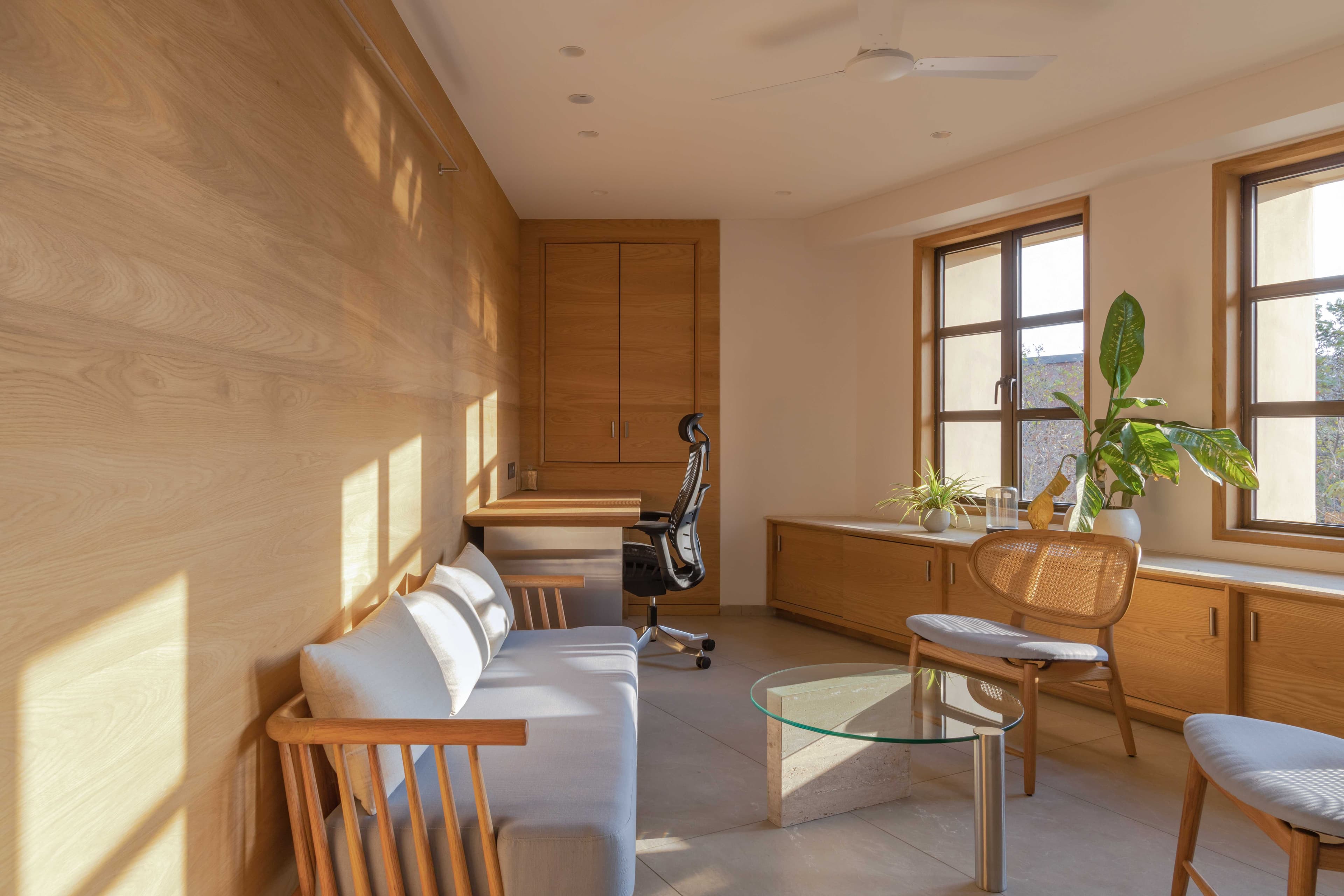 Office workstations with stylish design